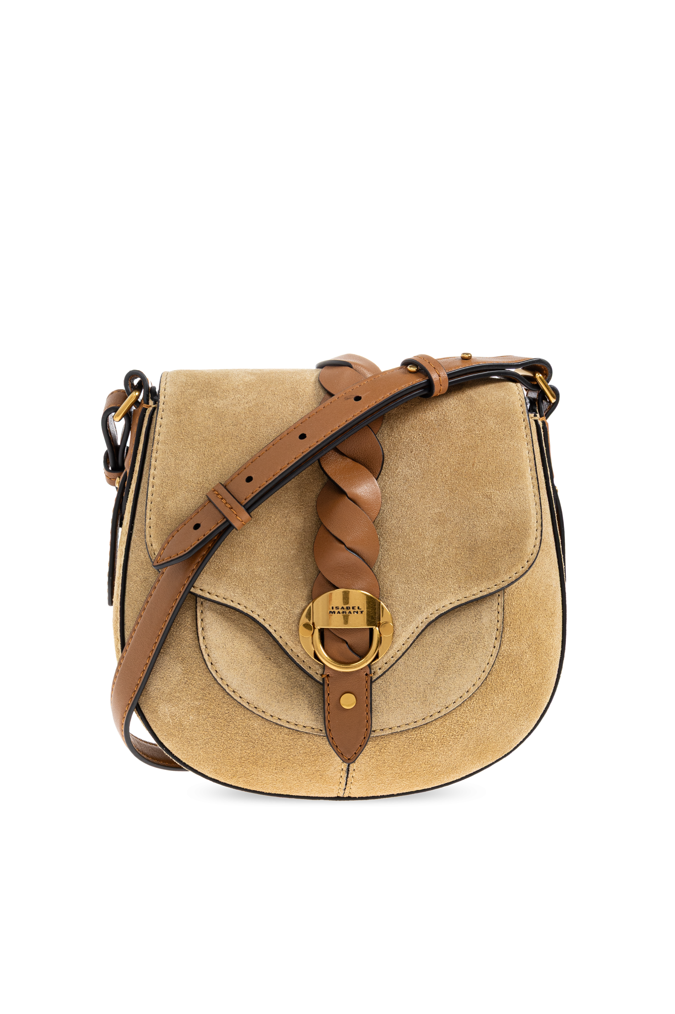 ショルダーバッグ・ポシェット ISABEL MARANT ALTAY SMALL SHOULDER BAG IN SMOOTH LEATHER ALTAY SMALL BAG Woman Chocolate | ISABEL MARANT Official